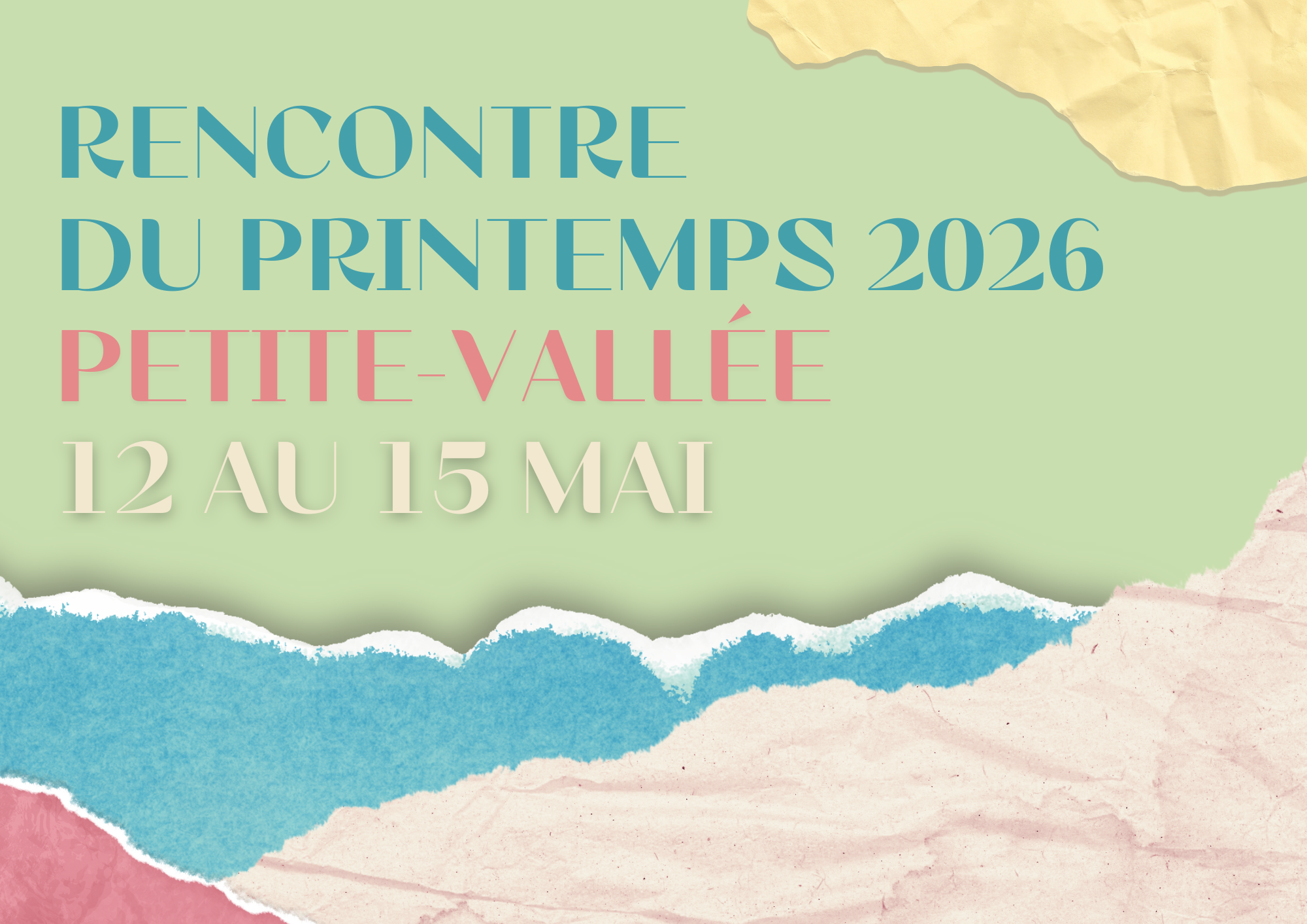 Rencontre du printemps 2026